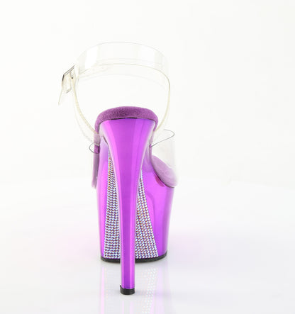 SKY-308CHRS 7" Heel, 2 3/4" PF Ankle Strap Sandal