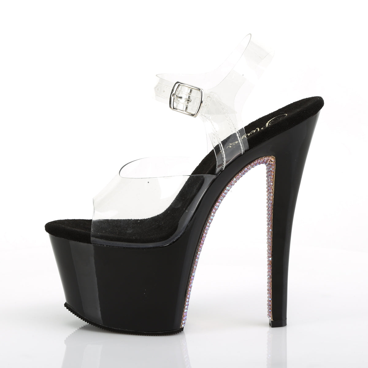 SKY-308CRS 7" Heel, 2 3/4" PF Ankle Strap Sandal
