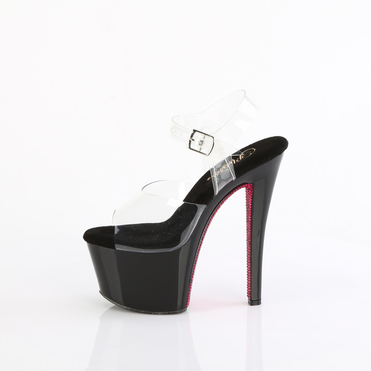 SKY-308CRS 7" Heel, 2 3/4" PF Ankle Strap Sandal
