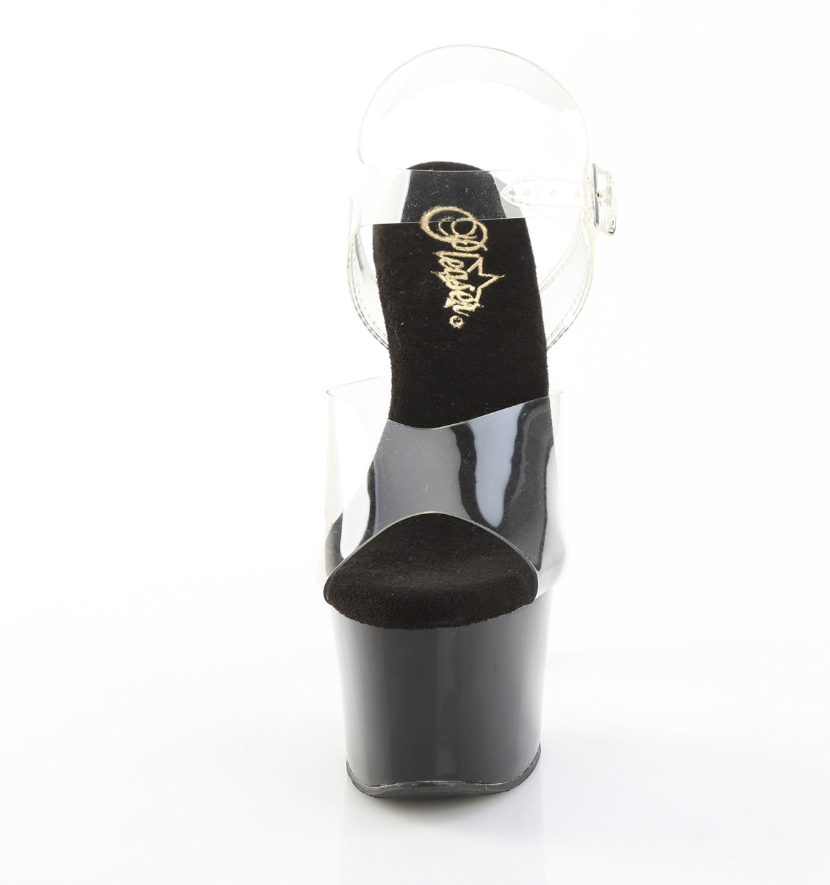 SKY-308CRS 7" Heel, 2 3/4" PF Ankle Strap Sandal