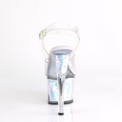 SKY-308MC 7" Heel, 2 3/4" PF Ankle Strap Sandal