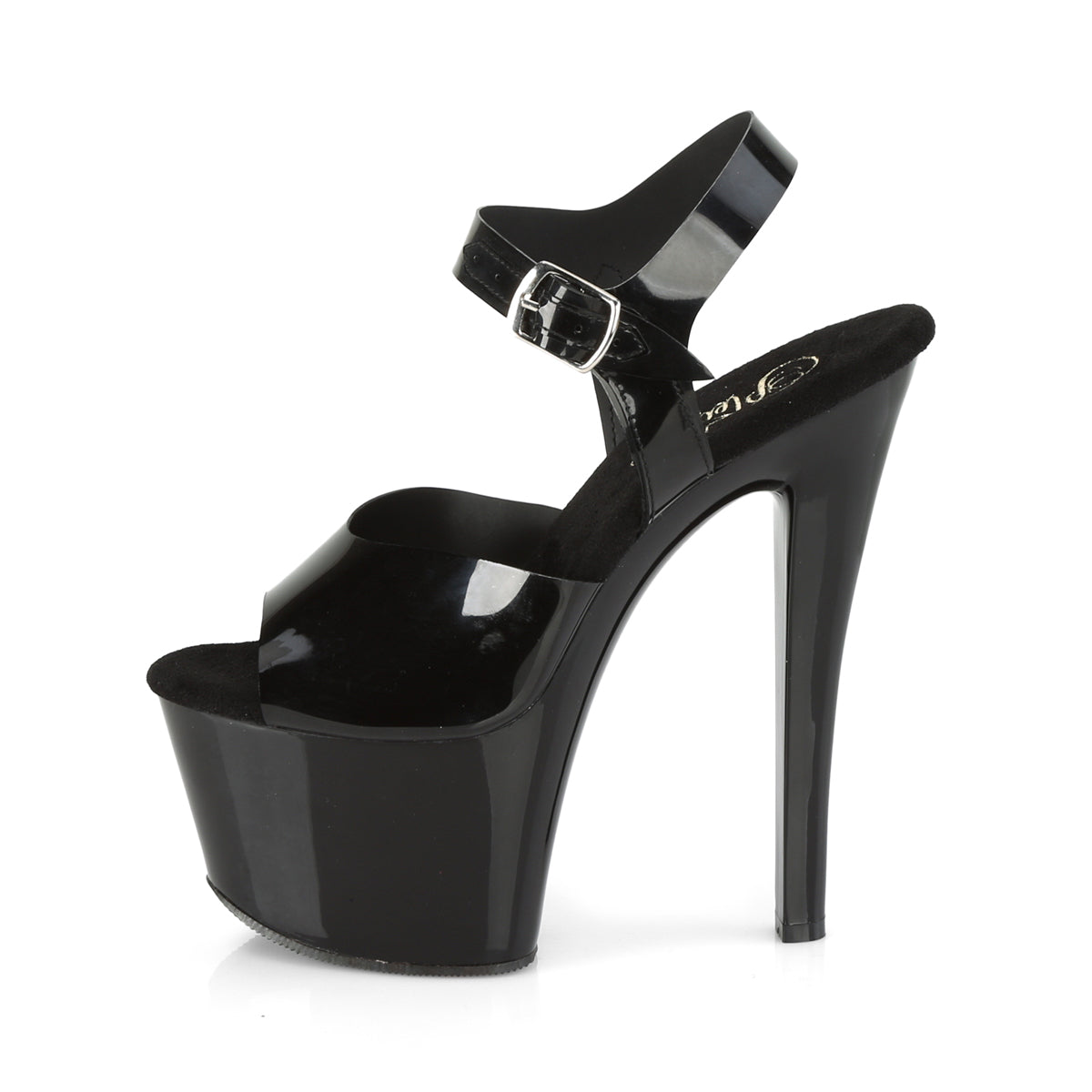 SKY-308N *7" Heel, 2 3/4" PF Ankle Strap Sandal