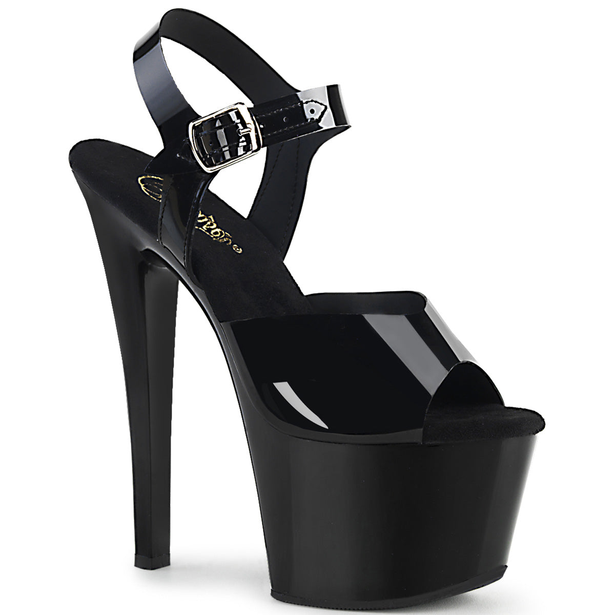 SKY-308N *7" Heel, 2 3/4" PF Ankle Strap Sandal