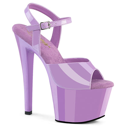 SKY-309 7" Heel, 2 3/4" PF Ankle Strap Sandal