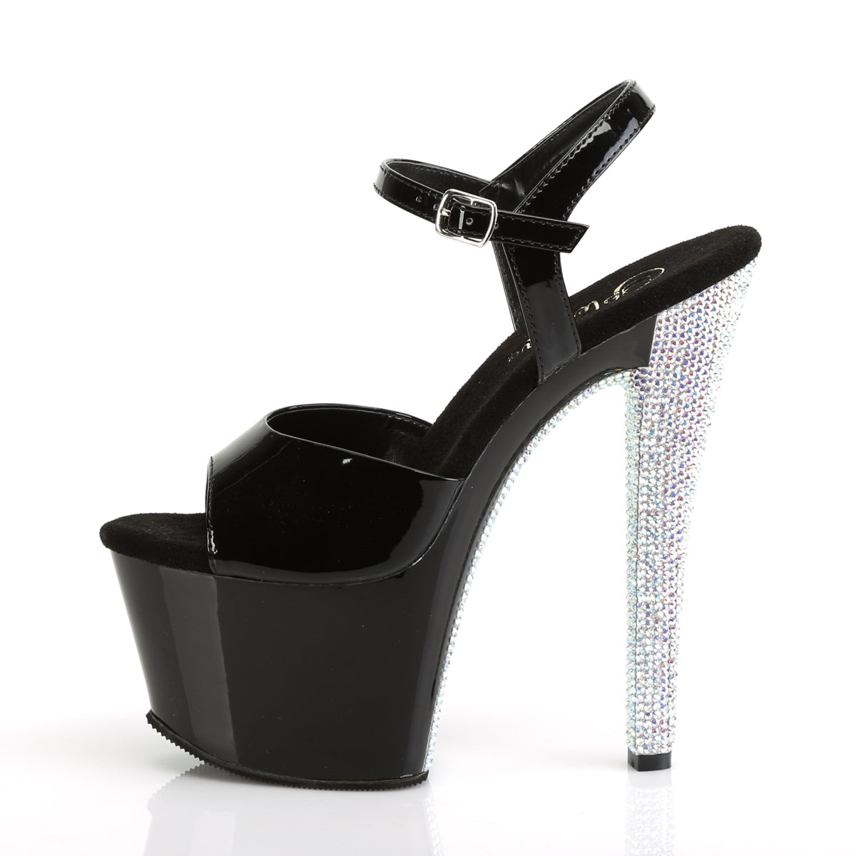 SKY-309CHRS 7" Heel, 2 3/4" PF Ankle Strap Sandal