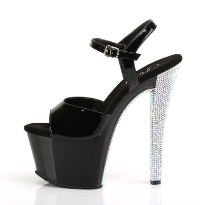 SKY-309CHRS 7" Heel, 2 3/4" PF Ankle Strap Sandal