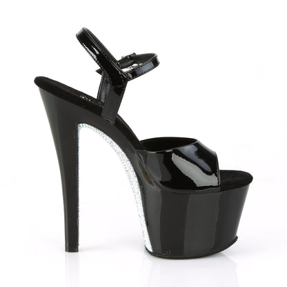 SKY-309CRS 7" Heel, 2 3/4" PF Ankle Strap Sandal