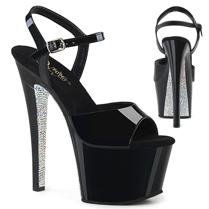 SKY-309CRS 7" Heel, 2 3/4" PF Ankle Strap Sandal
