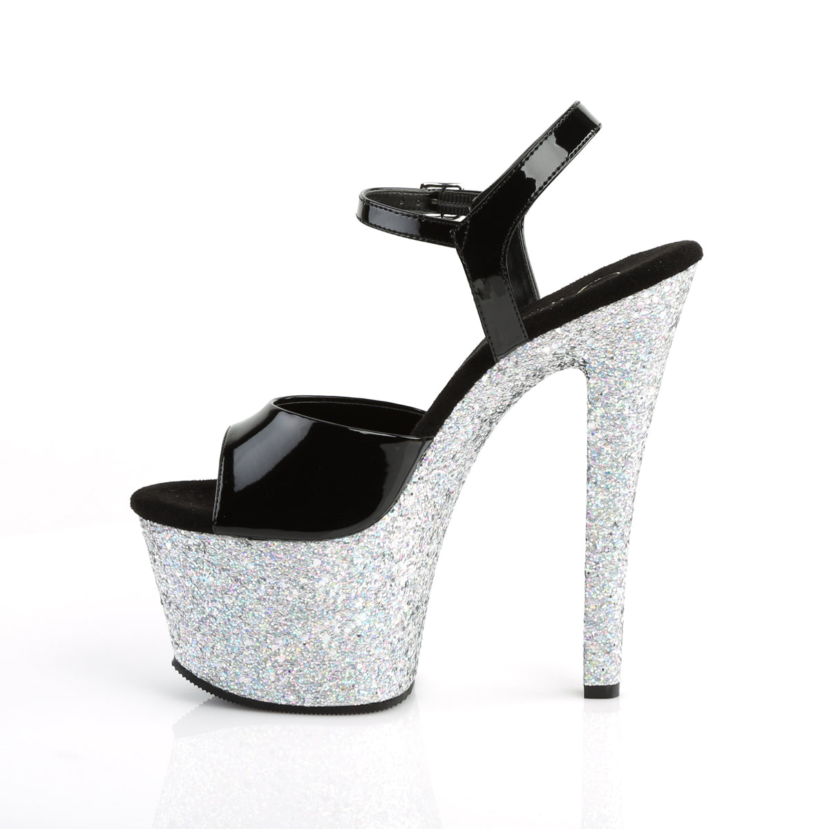 SKY-309LG 7" Heel, 2 3/4" PF Ankle Strap Sandal