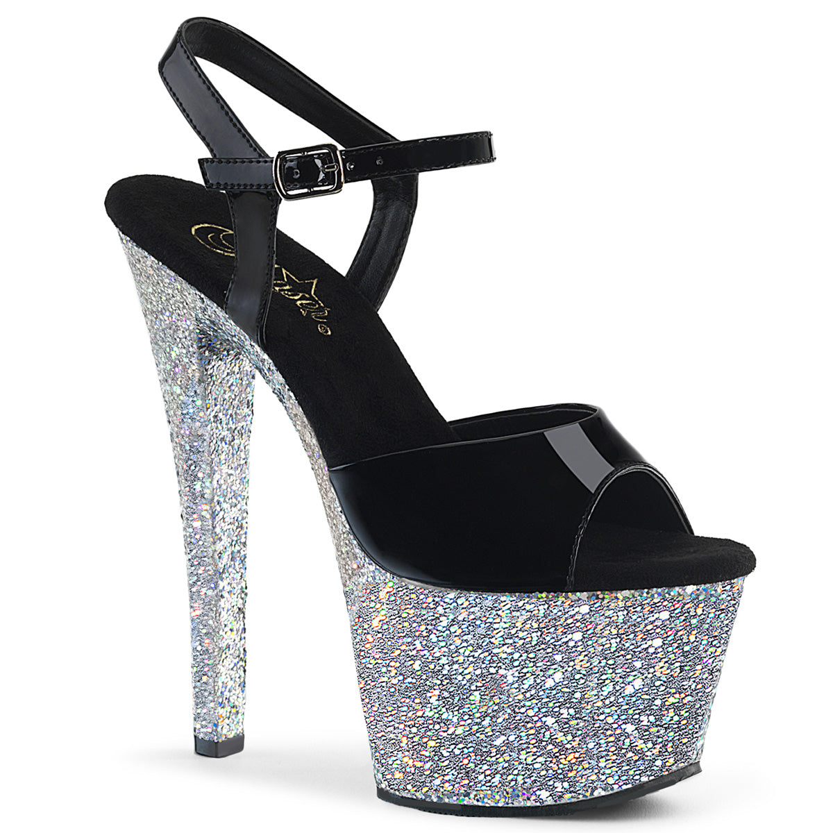 SKY-309LG 7" Heel, 2 3/4" PF Ankle Strap Sandal