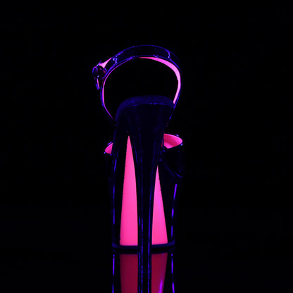 SKY-309TT *7" Heel, 2 3/4" PF Two Tone Ankle Strap Sandal