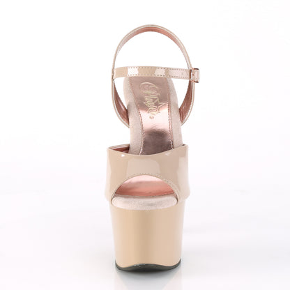 SKY-309TT 7" Heel, 2 3/4" PF Two Tone Ankle Strap Sandal