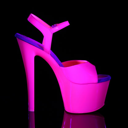 SKY-309UV 7" Heel 2 3/4" PF Ankle Strap Sandal
