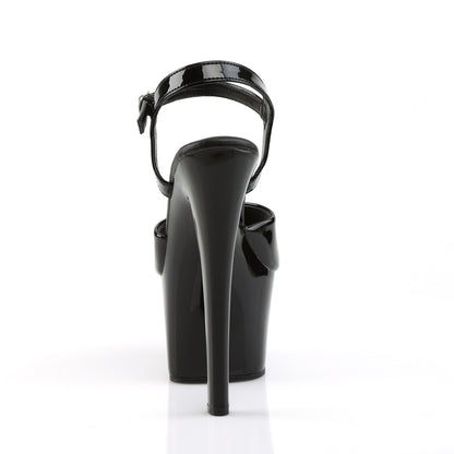 SKY-309VL *7" Heel, 2 3/4"PF All Vegan Ankle Strap Sandal