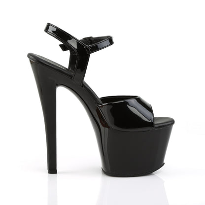 SKY-309VL *7" Heel, 2 3/4"PF All Vegan Ankle Strap Sandal
