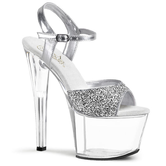 SKY-310 7" Heel, 2 3/4" PF Ankle Strap Sandal
