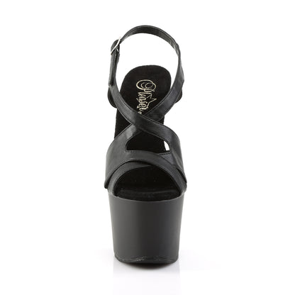 SKY-330 *7" Heel, 2 3/4" PF Criss-Cross Sling Back Sandal