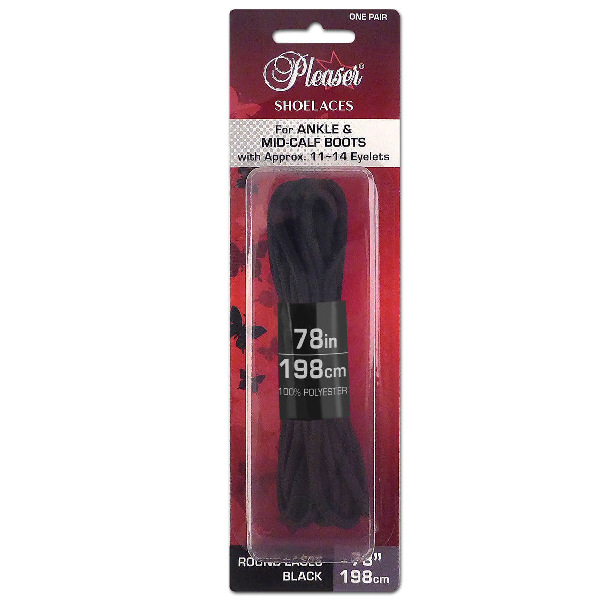SL-ANKLE-PL PLEASER  Ankle Boot Shoe Laces