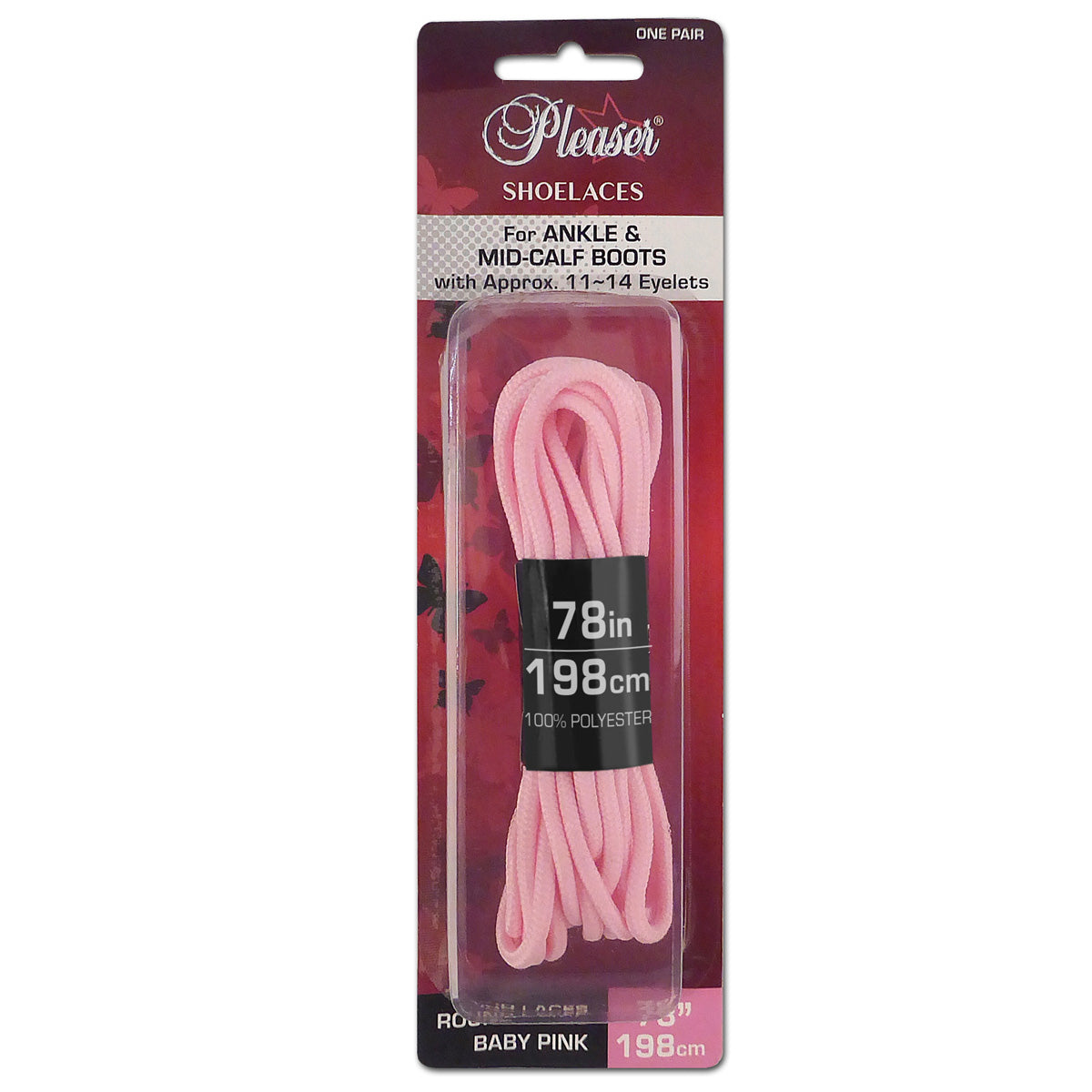 SL-ANKLE-PL PLEASER  Ankle Boot Shoe Laces