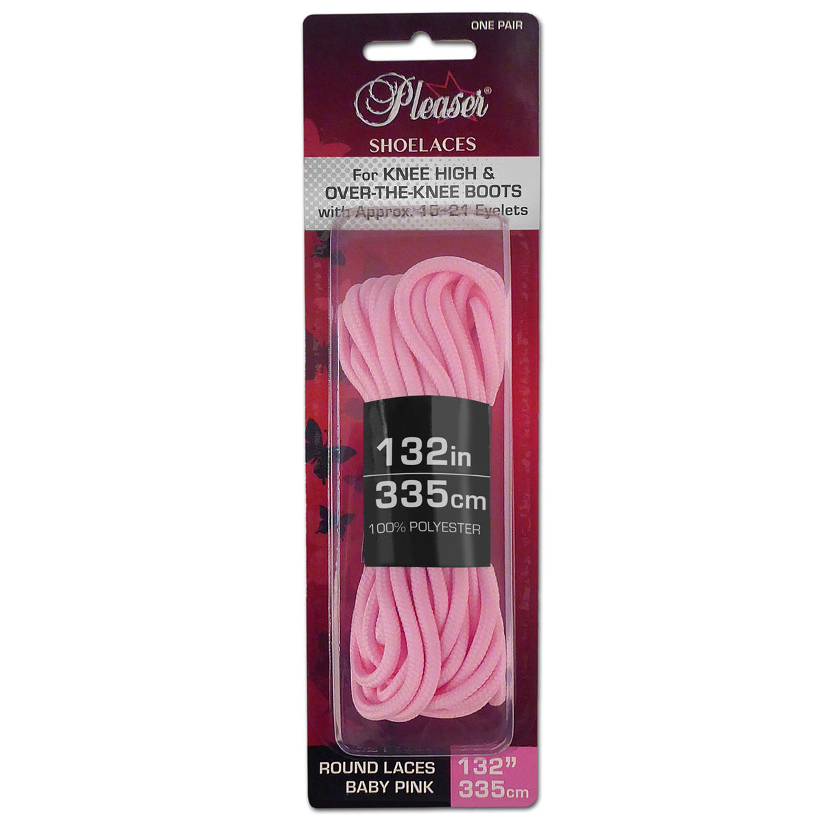 SL-KNEE-PL PLEASER Knee High Boot Shoe Laces