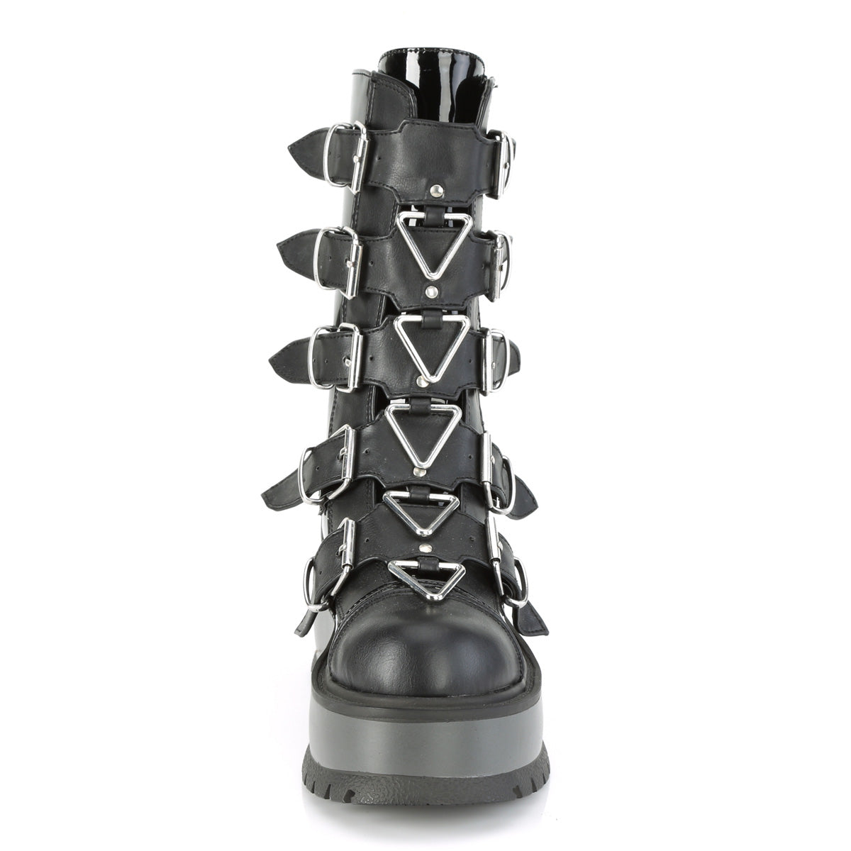 SLACKER-160 2" PF Mid-Calf Boot w/ 5 Buckle Straps, Outside Zip