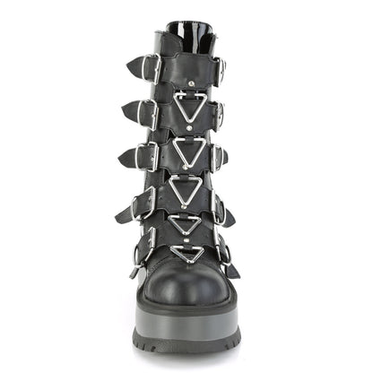 SLACKER-160 2" PF Mid-Calf Boot w/ 5 Buckle Straps, Outside Zip
