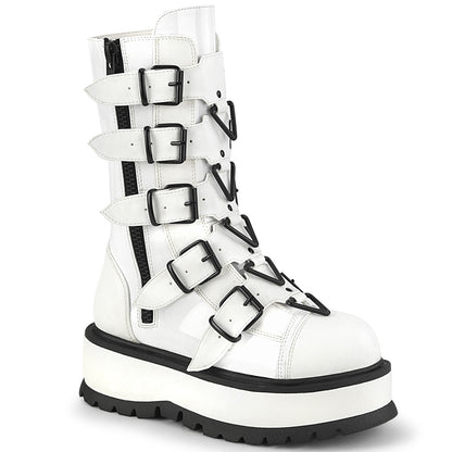 SLACKER-160 2" PF Mid-Calf Boot w/ 5 Buckle Straps, Outside Zip