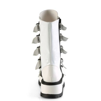 SLACKER-160 2" PF Mid-Calf Boot w/ 5 Buckle Straps, Outside Zip