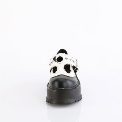 SLACKER-23 *2" Platform T-Strap Maryjane