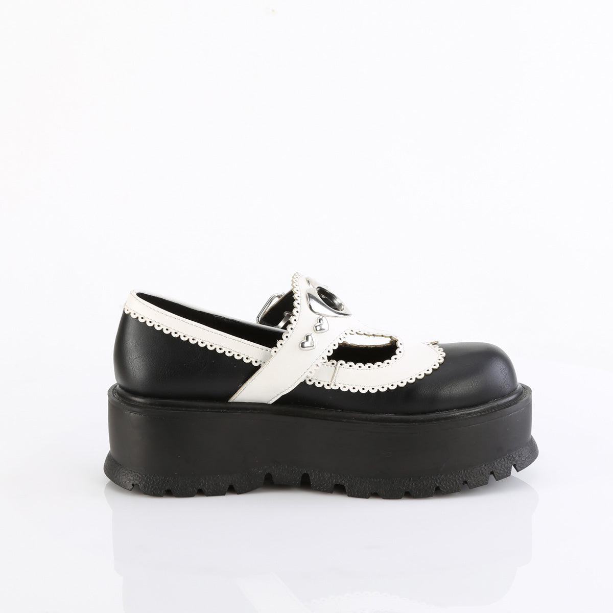 SLACKER-23 *2" Platform T-Strap Maryjane