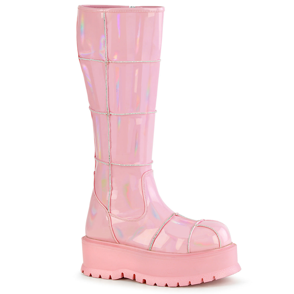 SLACKER-230 **2" PF Knee High Boot, Side Zip