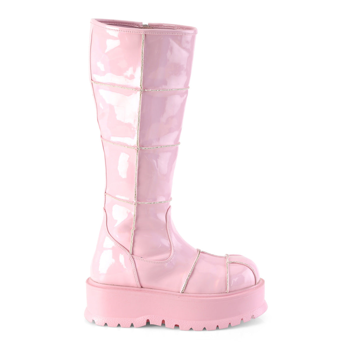 SLACKER-230 **2" PF Knee High Boot, Side Zip
