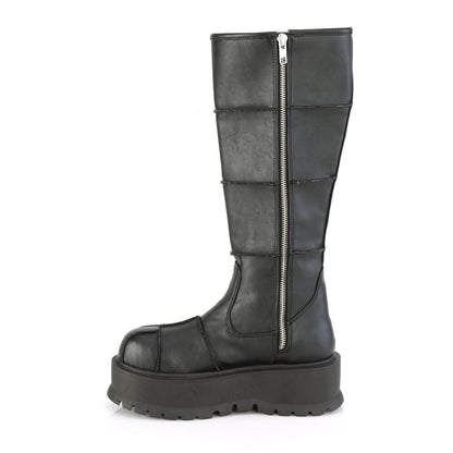 SLACKER-230 *2" PF Knee High Boot, Side Zip