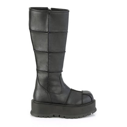 SLACKER-230 *2" PF Knee High Boot, Side Zip