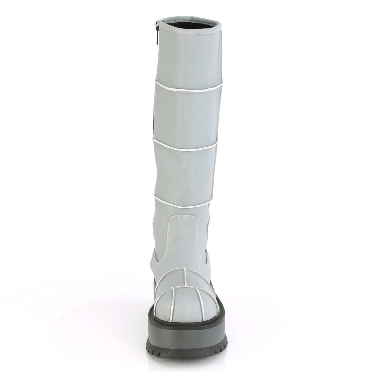 SLACKER-230 *2" PF Knee High Boot, Side Zip