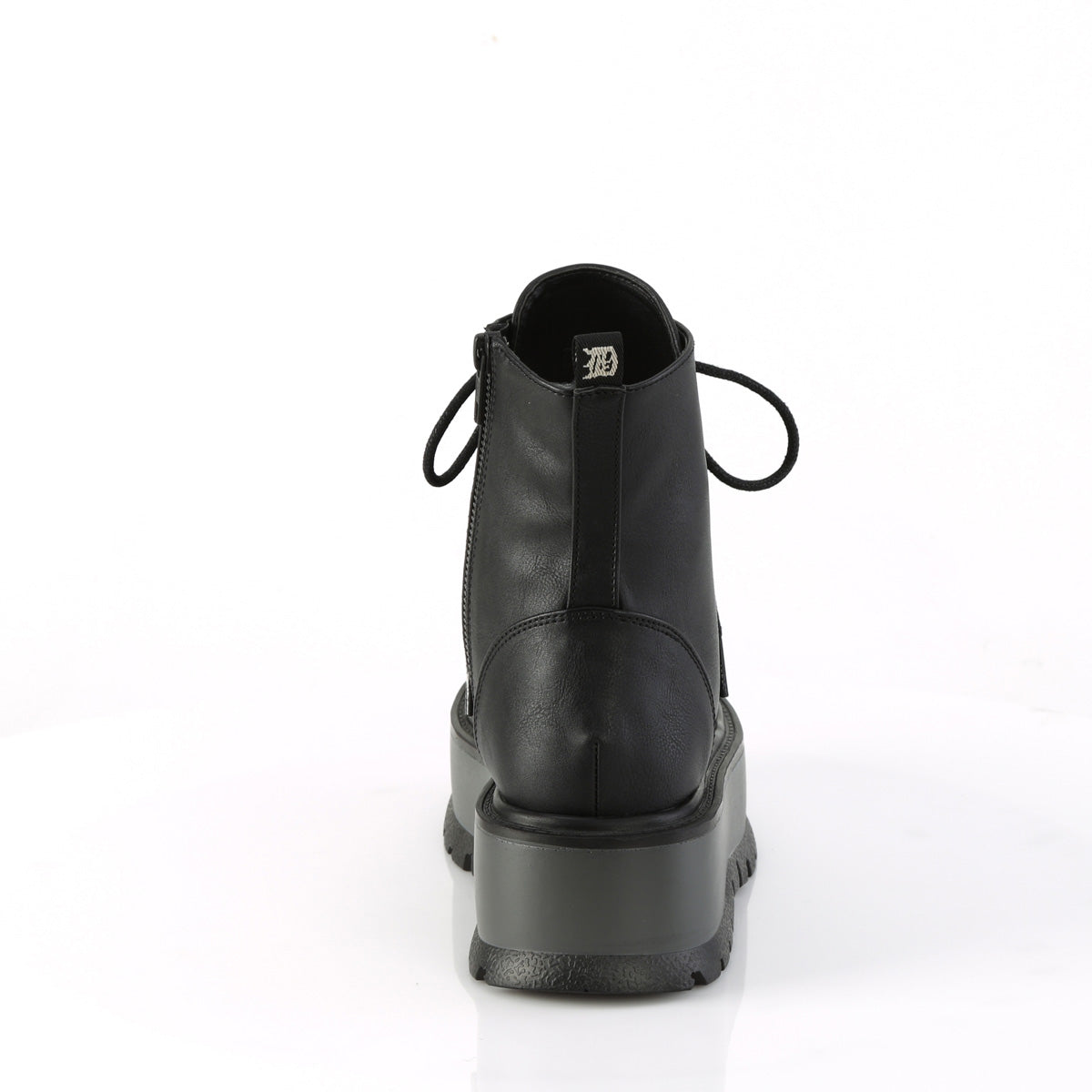 SLACKER-55 2" PF Lace-Up Ankle Boot, Side Zip