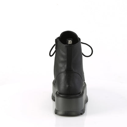 SLACKER-55 2" PF Lace-Up Ankle Boot, Side Zip