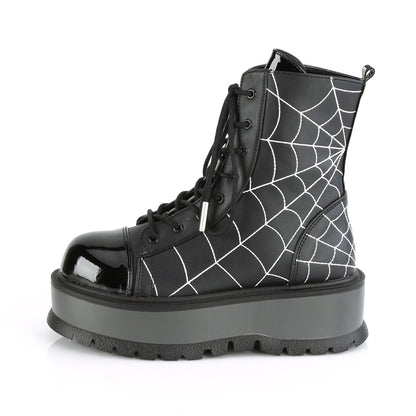 SLACKER-88 2" PF Lace-Up Ankle Boot, Side Zip