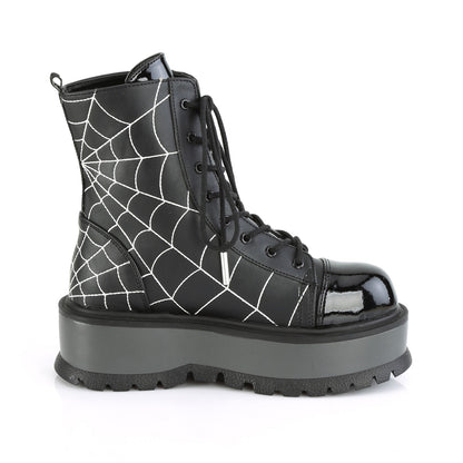 SLACKER-88 2" PF Lace-Up Ankle Boot, Side Zip
