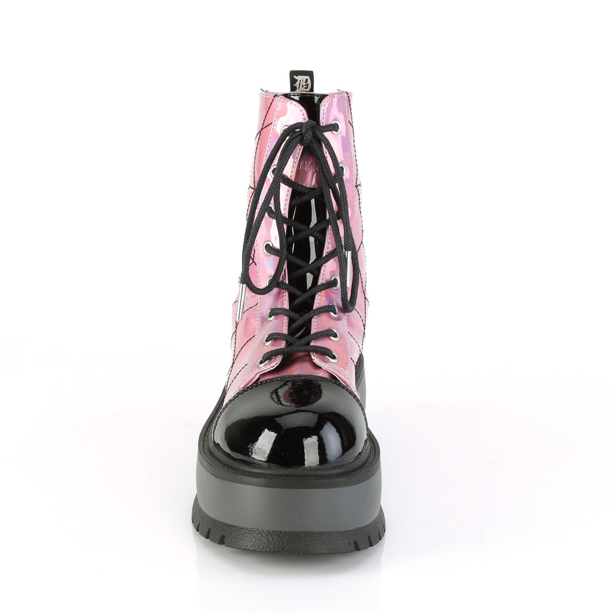 SLACKER-88 2" PF Lace-Up Ankle Boot, Side Zip