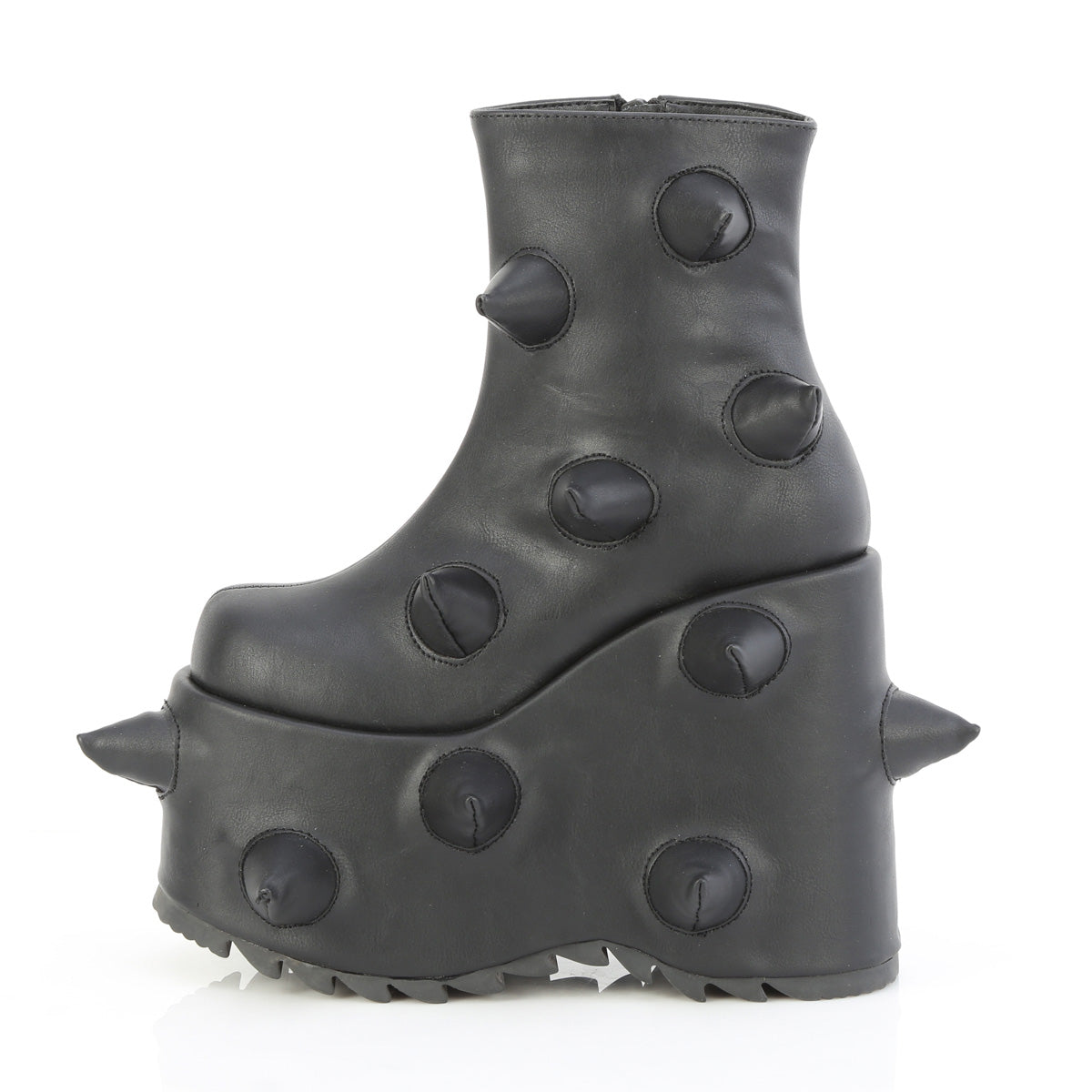 SLAY-77 7" PF Ankle Boot, Side Zip