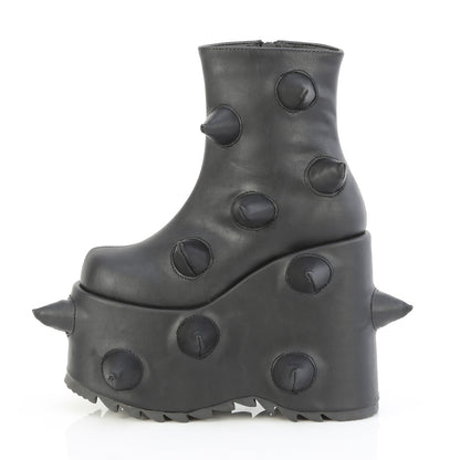 SLAY-77 7" PF Ankle Boot, Side Zip