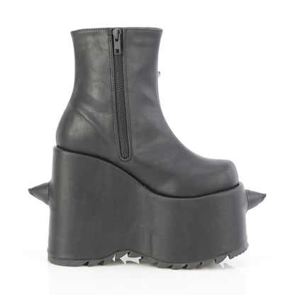SLAY-77 7" PF Ankle Boot, Side Zip