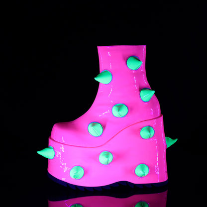 SLAY-77 7" PF Ankle Boot, Side Zip