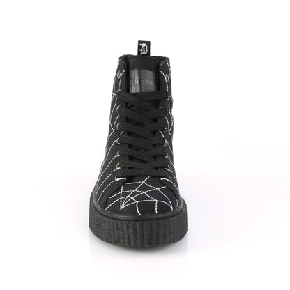 SNEEKER-250 1 1/2"PF Round Toe Lace-Up Front High Top Creeper Sneaker