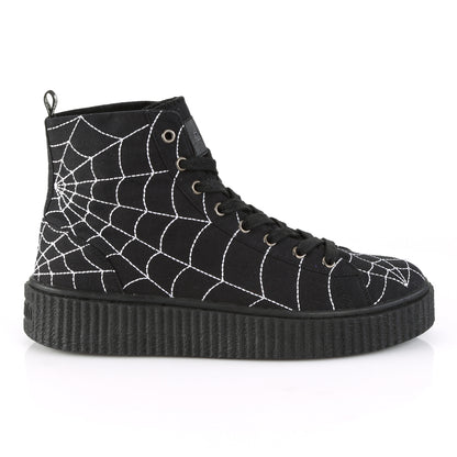 SNEEKER-250 1 1/2"PF Round Toe Lace-Up Front High Top Creeper Sneaker