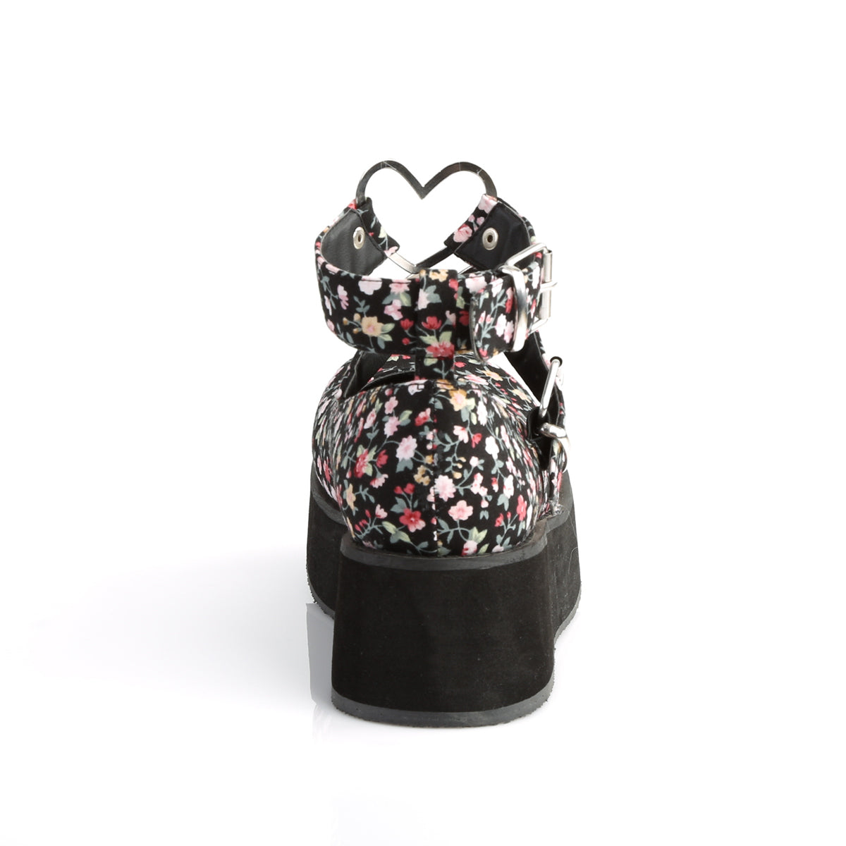 SPRITE-02 2 1/4" PF Mary Jane w/Heart O-Rings & Studs Detail