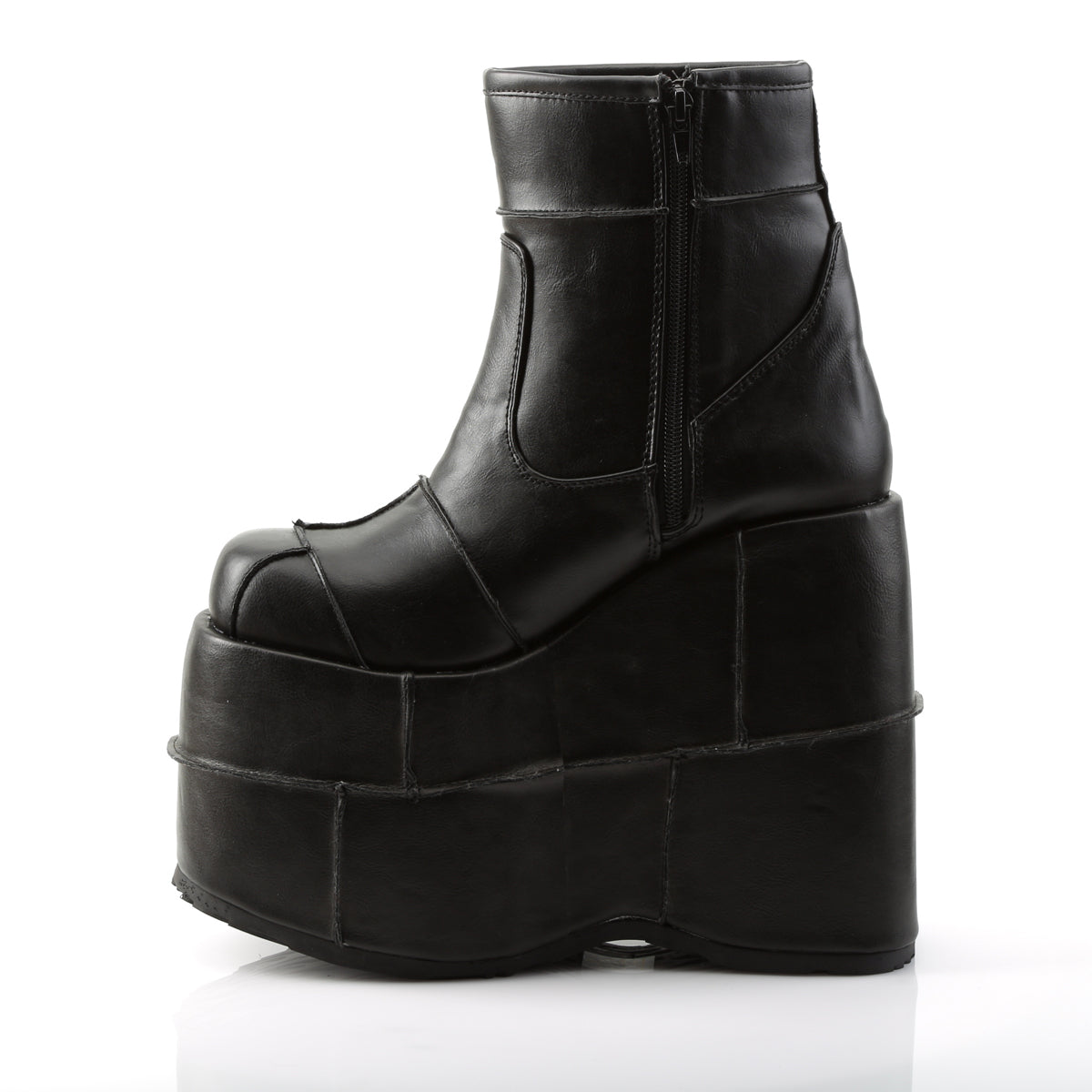 STACK-201 7" PF Ankle Boot, Side Zip