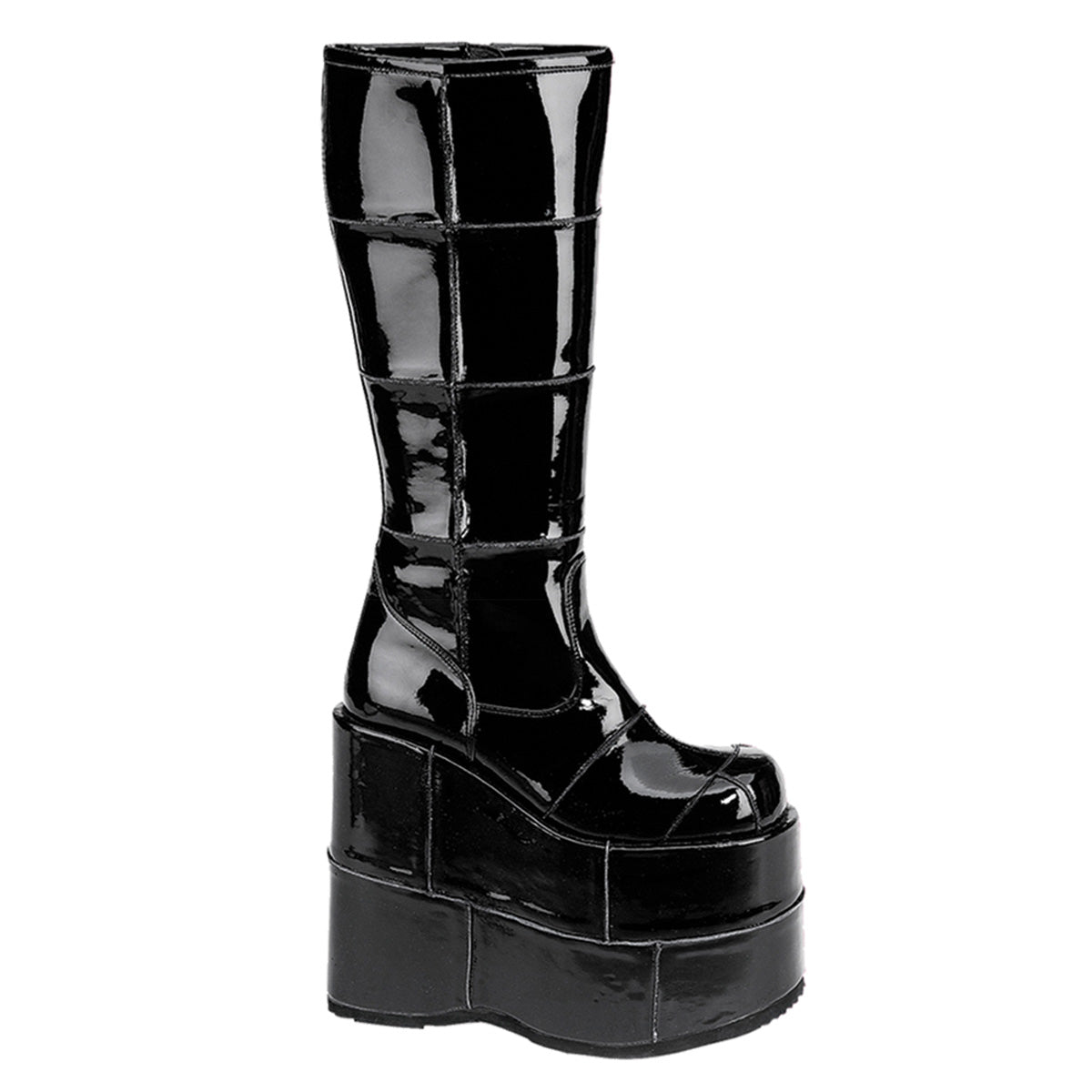 STACK-301 7" PF Goth Cyber GoGo Punk Patched Knee BT