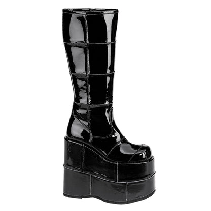 STACK-301 7" PF Goth Cyber GoGo Punk Patched Knee BT